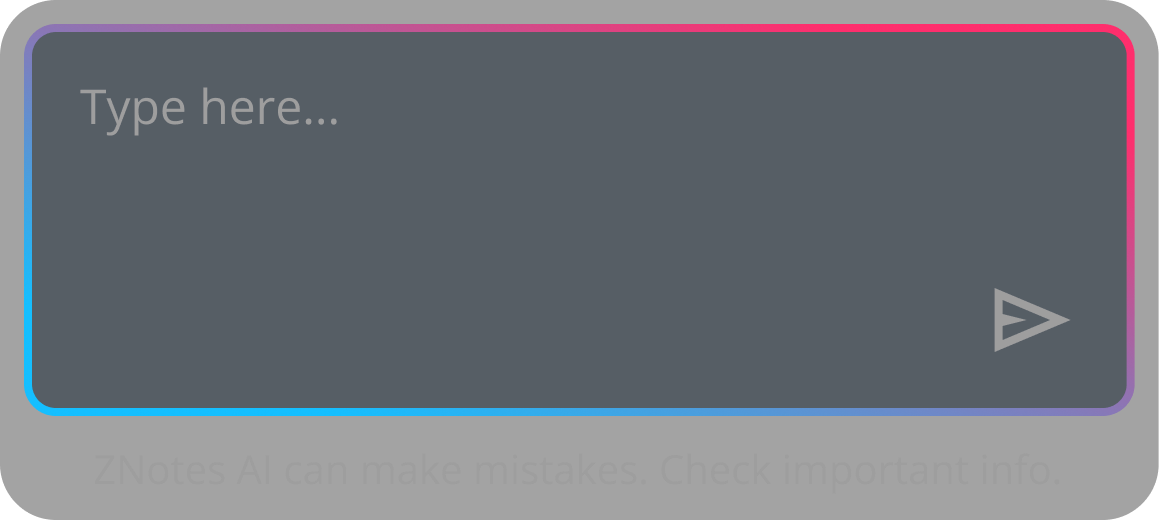 ZNotes AI preview